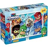 CA Games PJMasks : Pijamaskeliler Lisanslı 200 Par&ccedil;a 33x48cm &Ccedil;ocuk Puzzle Yapboz Serisi