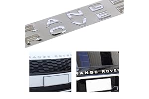 YK ZAOOER Head Couverture de Capot 3D Lettres Avant Emblème Sportif Ligne Badge Lettre Emblème Autocollants Logo Decal.