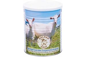 Golden Goat Getmjölkspulver 2x 400g – Nya Zeeland | Helgetmjölkspulver utan tillsatser – för kaffe, matlagning och som mjölkalternativ, även lämpligt för hund och katt