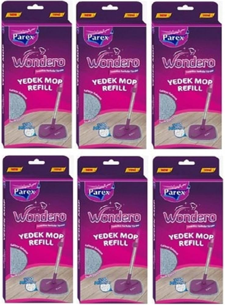 Wondero Yedek Paspas Mop 6 Adet