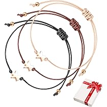 Selfmade Jewelry Bracciale Angelo Custode per Donna, Misura Regolabile