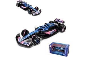 HTLNUZD Bburago 2023 1/43 F1 Team A523#31 E.Ocon Modèle de voiture de course en alliage pour BWT-Alpine Die Cast Adult Collection Cars Cadeau (A523#31 Version standard)