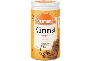 ‎OSTMANN Ostmann Gewürze -Kümmel gemahlen | Würziges Aroma für Kohl-, Kartoffel- und Fleischgerichte | 35 g in der Streudose