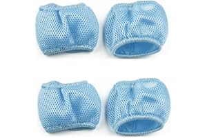 CNANRNANC 4X Schutznetze kompatibel mit Whirlpools Filter, Schutznetz Mesh Cover Sieb Pool Bubble Spa Zubehör Sieb Pool Spa Zubehör Zubehör für Whirlpools Netzabdeckung für Mspa Whirlpools