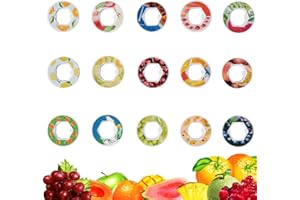 GÉNÉRIQUE 15 Capsules de Saveur Gout Pods, Fruité Flavour Pods pour Bouteille d'eau, Bouteille Saveur Pods, Convient pour le gymnase et les cadeaux d'extérieur (multi-saveurs)