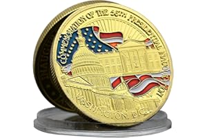 MERCOLLECTION Barack Hussein Obama Médaille commémorative en métal Artisanat The President of The United States Challenge Coin Collection Cadeaux