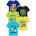 Trampoline Boys Half Sleeves Regular Fit T-Shirt (Pack of 5) Multicolour