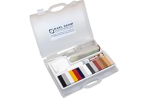 Karl Dahm Kit de Reparación de Azulejos para Paredes y Suelos I Kit de Reparación de Azulejos para Retocar y Reparar Azulejos y Gres Porcelánico I Reparación Perfecta Incluye Sellador – 12090