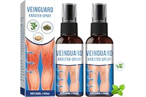 QUIXION 2 StüCk Timilk Veinguard KräUterspray, Krampfadern-Beruhigendes Spray, Timilk Herbal Spray, Varicose Veins Sprays, Verbessern Sie Das Aussehen Der Beine,Spendet Feuchtigkeit FüR Die Haut Der Beine