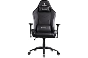 Oversteel - DIAMOND Sedia da gaming professionale in similpelle, braccioli 3D, regolabile in altezza, reclinabile a 180°, pistone a gas di classe 4, fino a 150Kg, Colore Nero