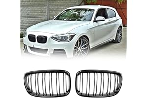 DOCAS Rejilla Delantera De Riñón para 1 Série F20 F21 2011-2014 Negro Brillante