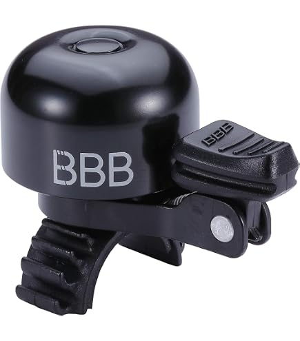 PRO BIKE TOOL Sonnette Vélo – 79 DB, Dôme 2,7 Cm, Fixation 19,2-31,8 Mm, 4 Couleurs, Pour Tous Vélos