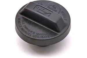 HAOTOM Motoröleinfülldeckel Öleinfülldeckel Öl Deckel For Honda 2008-2015 Accord 2006-2017 CR-V 2010-2016 CR-Z 2005-2017 Civic 2004-2017 FR-V 2009-2014 Insight 2002-2021 Jazz 15610-PFB-000