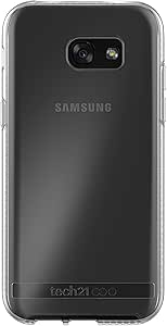 Tech 21 T21-4605 Impact Hülle mit Bullet Shield Aufprallschutz für Samsung Galaxy A5 (2017) klar/matt