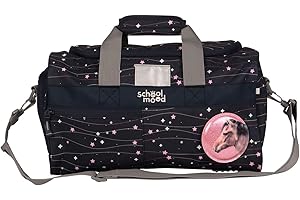 School-Mood Sporttasche für die Grundschule - Geräumig, mit Nassfach, Reißverschluss, abnehmbarem Schultergurt & reflektierenden Flächen, Trainingstasche & Freizeittasche