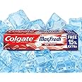 Colgate MaxFresh Toothpaste, Red Gel Tooth Paste with Menthol for Super Fresh Breath, 70g (Spicy Fresh)