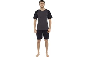 CityComfort Pyjama Homme, Pyjama Short Homme, Vêtements de Nuit Coton M-3XL