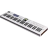 Arturia &ndash; Keylab Essential 61 mk3 | MIDI controller For Music Production, Comprehensive Software Package, 61-Key, 9 Encoder, 9 Fad