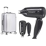 BEPER 40.405 Phon da Viaggio con Manico Pieghevole - Phon da Viaggio Piccolo e Leggero 1200W