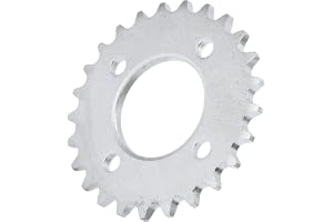 Motorcykel Bak Pinion, Kedja 420 48 Mm Bakhjul 25 Tänder Hög Hårdhet Stål Bakhjul För Cross Karts Motorcyklar ATV Cykel Elekt