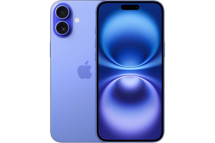 Apple iPhone 16, 256GB, Ultramarin (Generalüberholt)