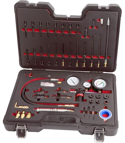 Testeur De Compression Moteur 46 Pièces - Pour Essence Et Diesel, Voitures, Camions, Bateaux, Agricole