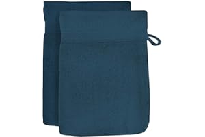 Soleil d'ocre L/2 Gants 16X21 Lagune Bleu Canard