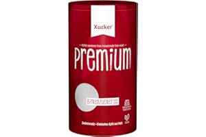 ‎XUCKER Xucker Premium aus Xylit Birkenzucker - Kalorienreduzierter Zuckerersatz I Vegane & zahnfreundliche Kristallzucker Alternative zum Kochen & Backen zuckerfrei (1 kg)