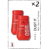 Schwarzkopf Dust It G&uuml;&ccedil;l&uuml; Tutuş Mat Hacim Sa&ccedil; Pudrası 10g x 2 Adet | Powder Mat Toz Wax