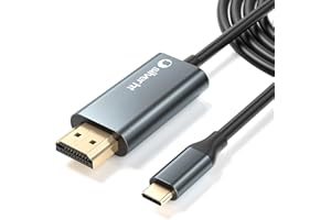 SILVERHT Silver HT - Logan 4K Connect USB C a Conexión HDMI. Compatible con Smartphones, tablets, PC, portátiles, notebooks y Macbook/MacStudio. Ideal Para Uso Diario Con Longitud de Cable 1,8 Metros