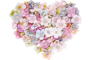 FANNAS 100 PCS Margherite Finte per Decorazioni Teste di Fiori Margherita in Colore Misto Artificiali Fiori Finte Seta Riutilizzabili Margherita Artificiale per Centrotavola Atrimoni