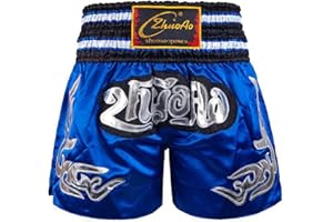 Miaeowve Kinder Junge Muay Thai Short Fighter Thaishorts Thaiboxen Hose Kickboxen Kurz Leggings Kickboxing Sportbekleidung Fitness