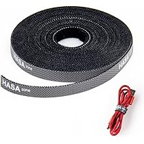 Fascette In Velcro Fascette Regolabile, 10m X 2cm, Con 50 Passanti, Le