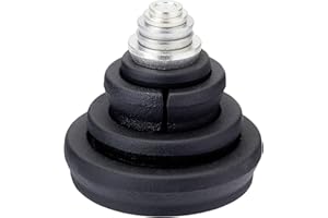 Kitchen Craft Living Nostalgia 10er Set Gewichte, Gusseisen, Gramm/Kg, in Geschenkbox, 1kg, 500g, 2 x 200 g, 100g, 50g, 100g, 50g, 2 x 20g, 10g, 5g