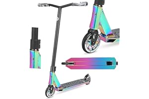 VOKUL Pro Scooter BZIT K1- Stuntscooter Roller für 7 Jahre und älter - Kinder & Teens & Erwachsene, Stunt Scooter mit 110mm Legierung Räder Tretroller Freestyle Roller Tricks Geschenk