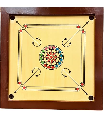 Poudre Pour Plateau Carrom - Paquet De 4 (20g Total) Avec Autocollant 8mm - Fabriqué En Inde