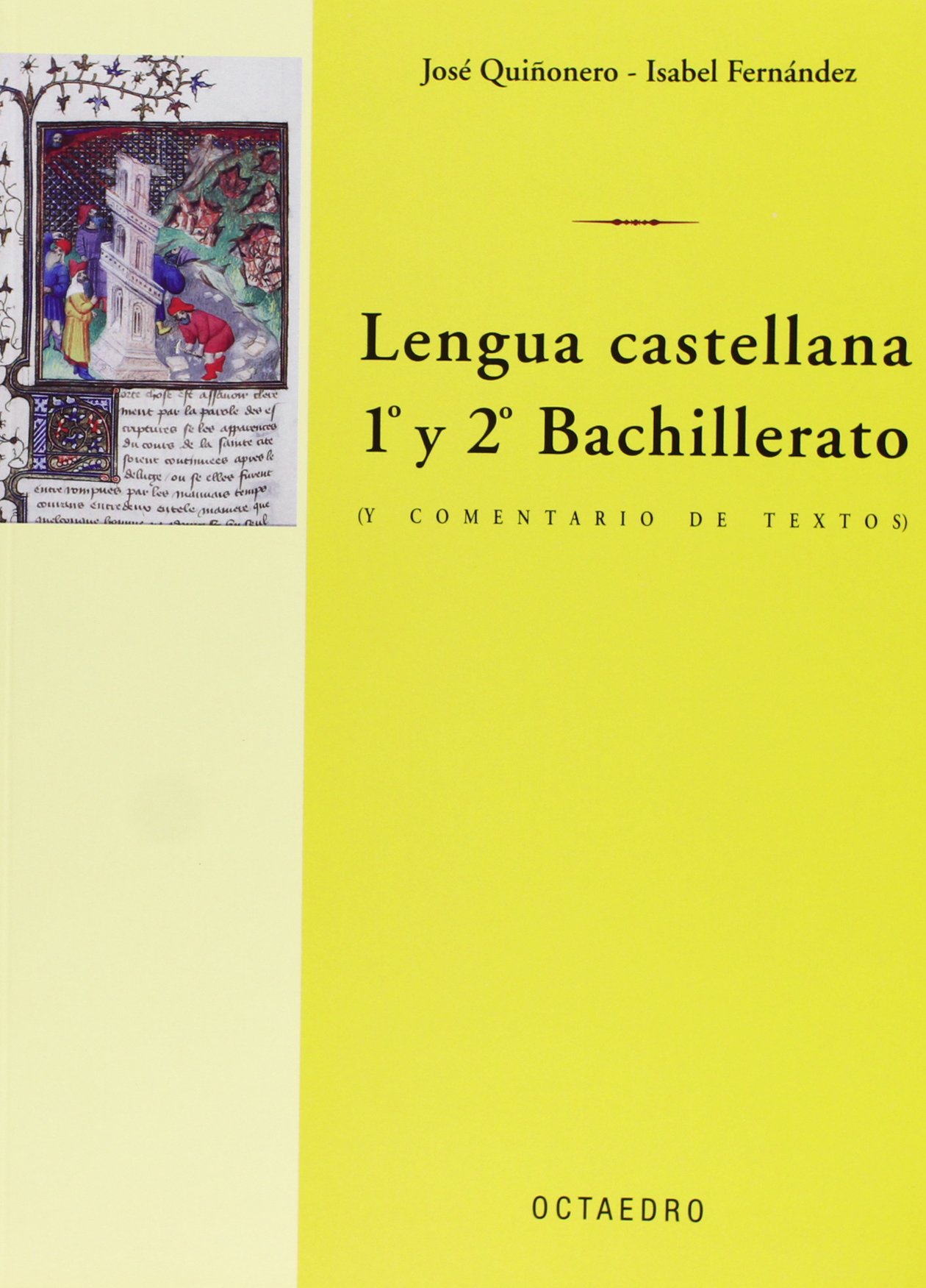 Lengua castellana 1º y 2º Bachillerato