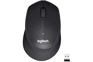 Logitech M330 SILENT PLUS Kabellose Maus, 2,4 GHz mit USB-Nano-Empfänger, 1000 DPI Optical Tracking, 2 Jahre Batterielaufzeit