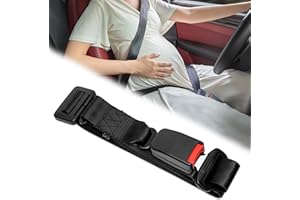 TIVUNORON Schwangerschaftsgürtel Auto, Autogurt Schwangerschaft, Schwangerschaft Sicherheitsgurt, Verhindert das Zusammendrücken des Bauches, Hält den Fötus in Sicherheit