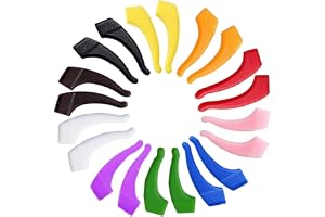 10 Pairs Silicone Anti-Slip Holder For Eyeglass Ear Hook Grip Temple Tip Holder For Eyewear Kids Adults And Sports Eyewear Retainer Set
