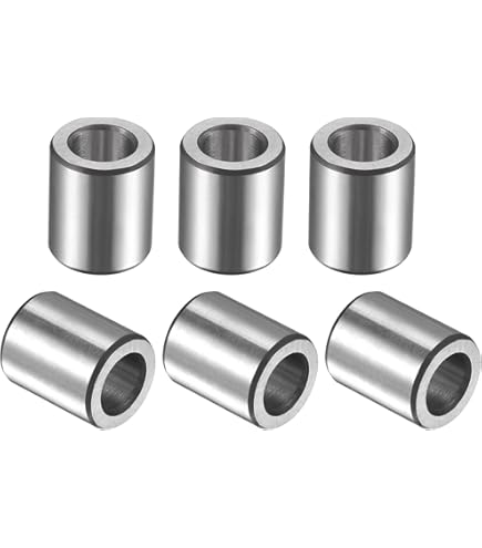 Uxcell Sleeve Bearings 10mmx12mmx20mm Chrome Steel Oilless Bushing