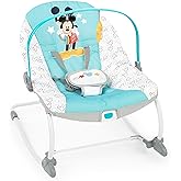 Bright Starts Disney Baby Mickey Mouse Vibrating and Removable Toy Bar Baby-Starting Swing Player
