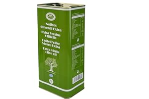 ‎KORVEL MEDITERRANEAN QUALITY PRODUCTS KORVEL Olivenöl - Premium Natives Extra Virgin - Olivenöl 5 Liter - Frische Ernte - Kaltgepresst Olivenöl 5l - Koroneiki Oliven - Region Kalamata Griechenland - Kanister mit Ausgießer