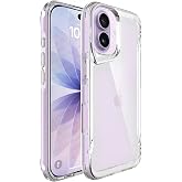 Minesk iPhone 17 i&ccedil;in Defend Serisi Kristal Berraklığında Ultra Şeffaf Arkası Sert Polikarbonat Kenarları Yumuşak Silikon Sup