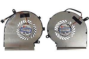 COMPONENTWAREHOUSE Générique MSI 6QF GE60 GE62 GE72 GL62 GL72 PE60 PE70 MS-16GA CPU & GPU Ventilateur Gauche Droite Paire