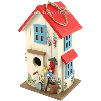 Birdhouse Bird Feeders Unique Design Novelty Hanging Tree Bird