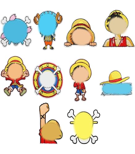 Patch Brodé Luffy Gear 5 - Thermocollant Ou Velcro, Fan D’anime, Décoration Vêtements - 7