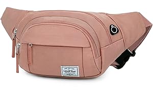 WINDTOOK Wind Took Riñonera Mujer Bolso Cintura Mujer Riñoneras Moda Impermeable Ajustable Grande para al Aire Libre Deportiva Viaje