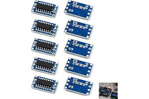 10 stycken RS232 till TTL, Mini RS232 MAX3232, TTL till RS seriell adaptermodul med TXD RXD, konverteringskort logisk nivå fö