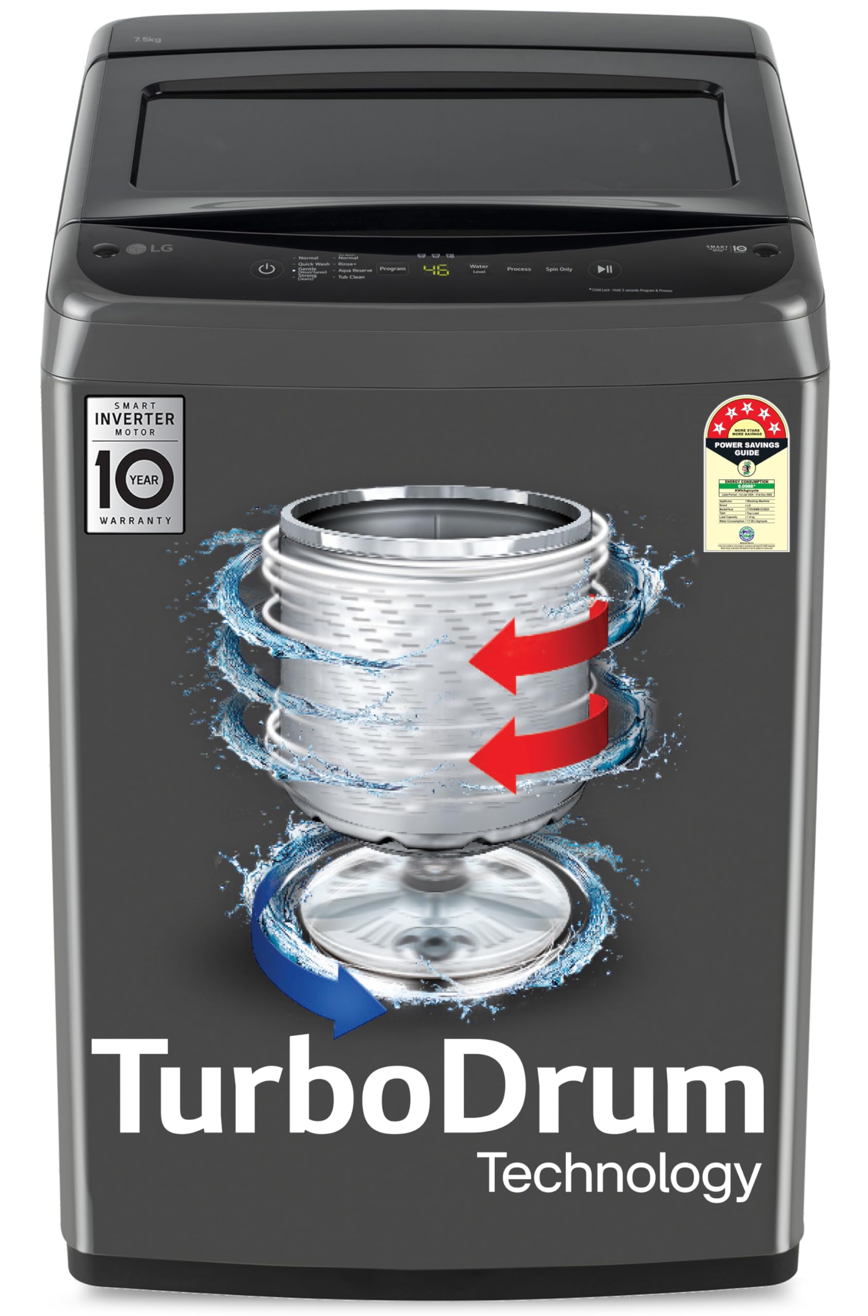 LG 7.5 Kg 5 Star Smart Inverter Top Load Washing Machine Review: Effortless Laundry with Auto Prewash